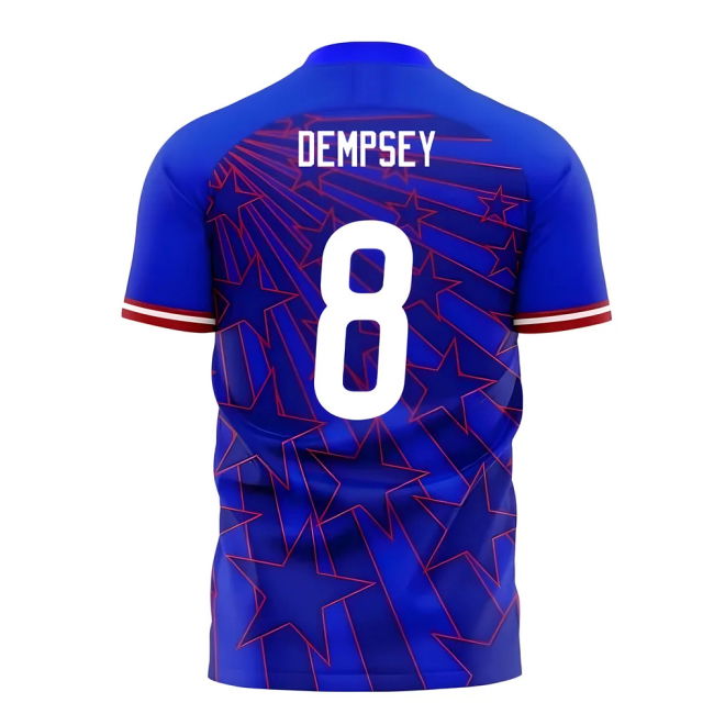 Pro-Grade Usa 2025-2026 Away Concept Football Kit (Libero) (Dempsey 8)