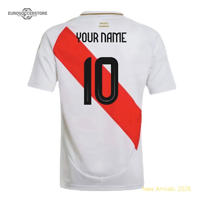 2024-2025 Peru Home Shirt (Kids) (Your Name)