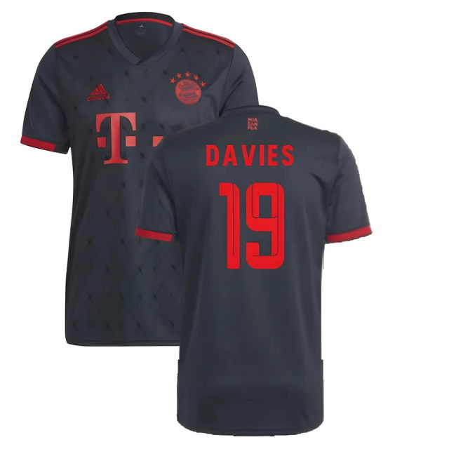 DAVIES 19 Supporter Grade Bayern Munich Third Fan Shirt (Adults)