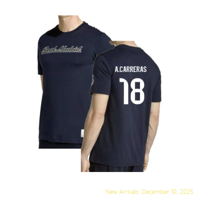 2025-2026 Real Madrid Home None - Performance Jersey (Carreras 18) -...