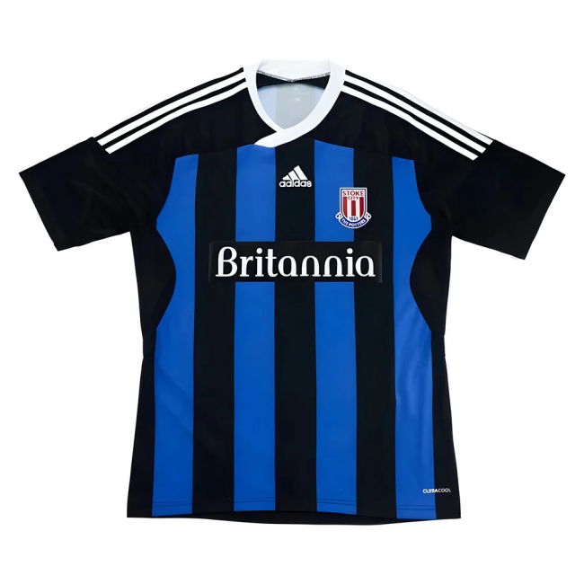 Licensed 2011-2012 Stoke City Third Shirt Breathable Fabric
