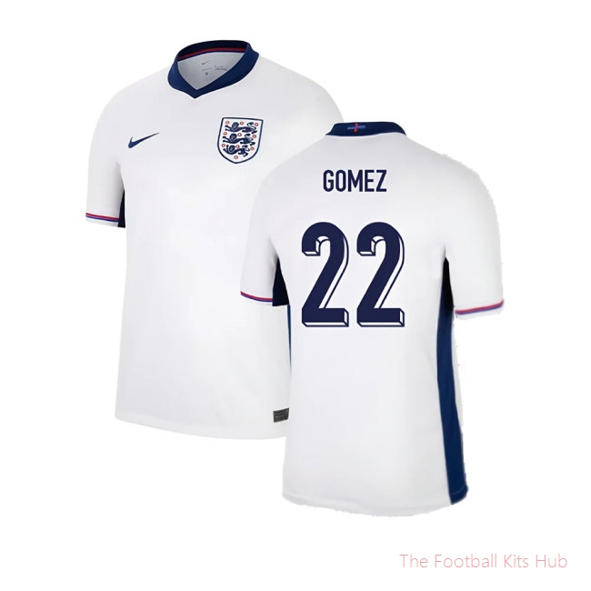 2024-2025 England Home Shirt (Gomez 22)