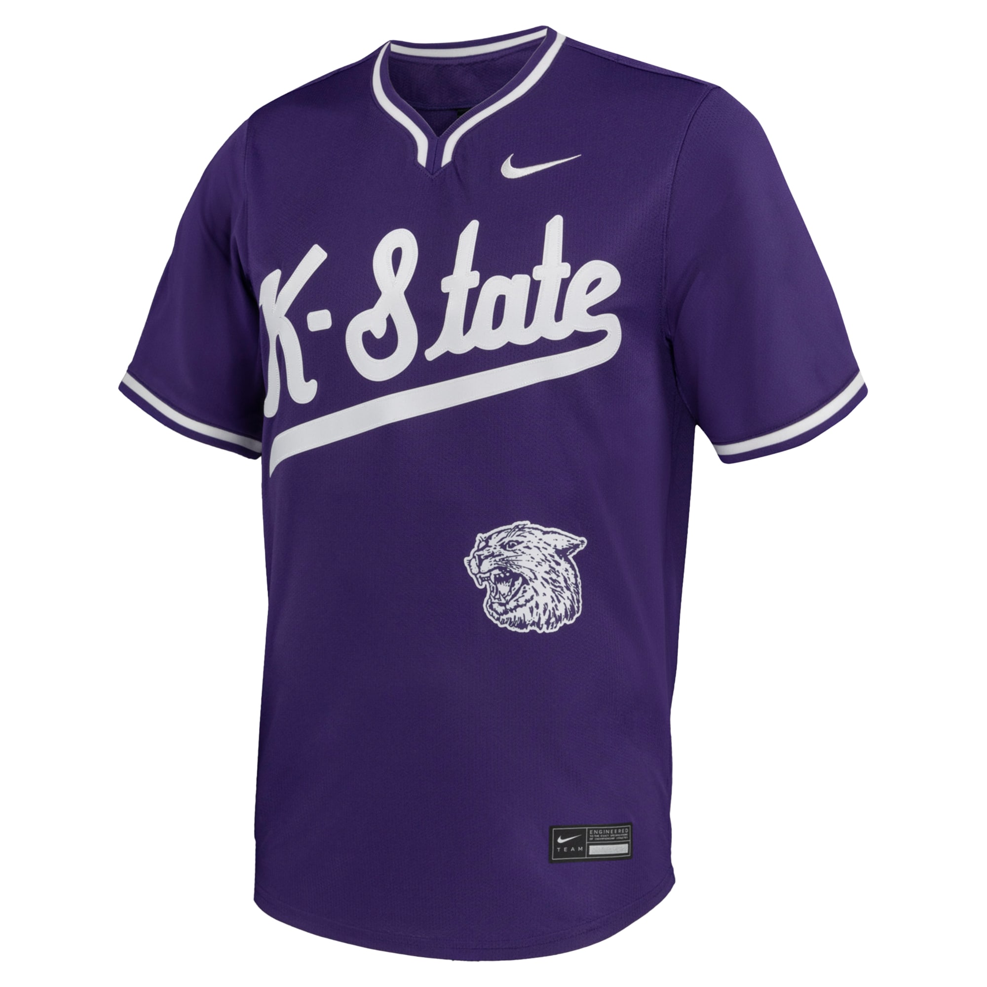 [DDG] Kansas State Wildcats Limited Baseball Jersey - Purple