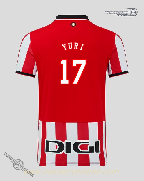 Athletic Club Home YURI 17 Jersey for the 25-26 Season