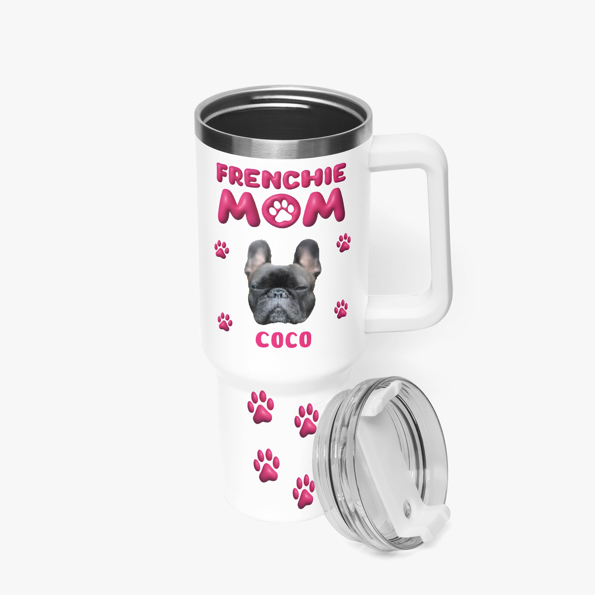 Comfortable Imily - Personalized Car Tumbler Cup for Pet Enthusiasts