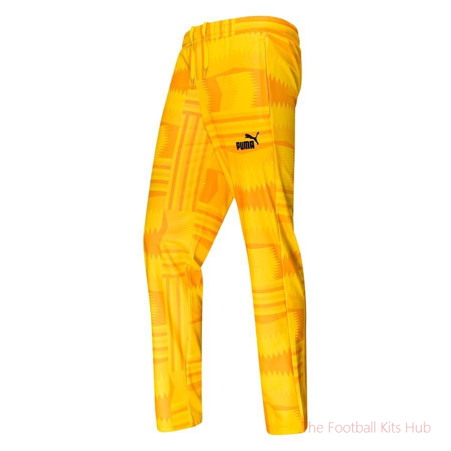 Ghana Training Trousers FtblCulture Africa Cup of Nations 2023 - Yellow/Black