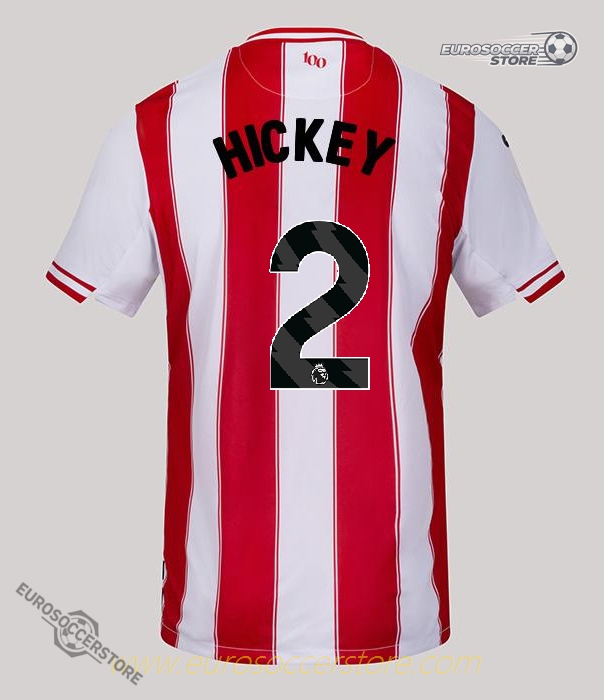 Brentford 25 - 26 Season Home HICKEY Number 2 Football Jersey