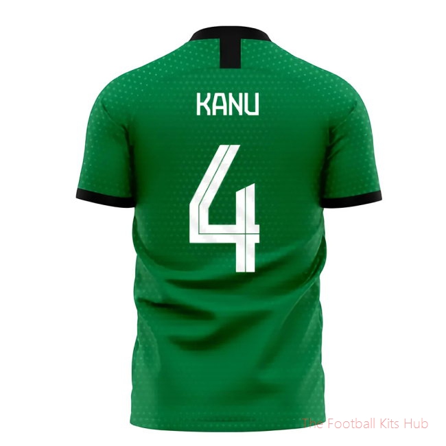 Nigeria 2025-2026 Home Concept Football Kit (Libero) (KANU 4)