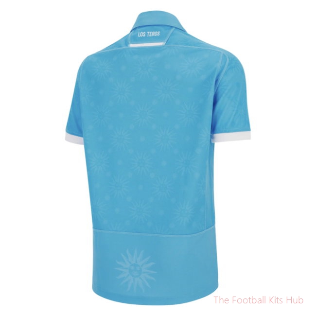 Fan Edition Pro Uruguay Home Rugby 2025-2026 Shirt (Your Name)