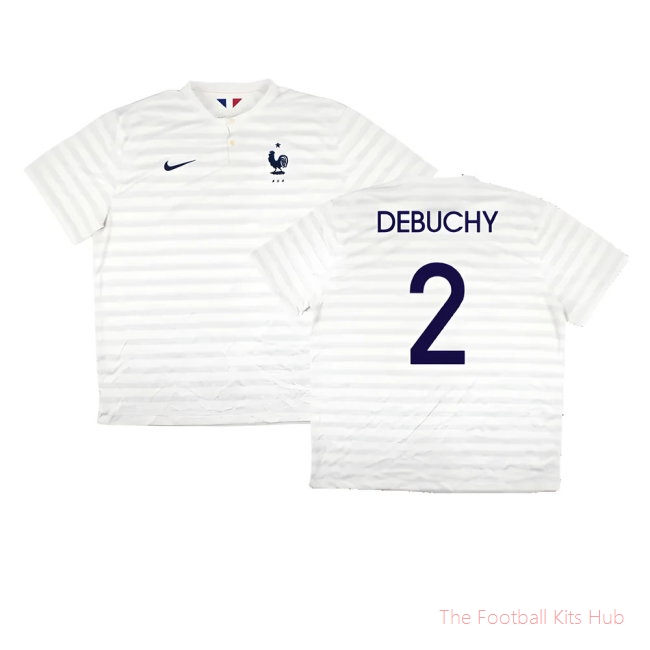 France 2014-15 Away Shirt ((Very Good) XXL) (Debuchy 2)