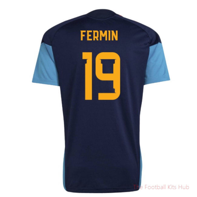 [LK] 2026/27 Spain Training Jersey (Night Indigo) (Fermin 19)