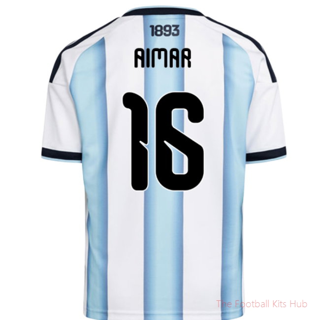 [EFS] 2026/27 Argentina Home Shirt (Kids) (Aimar 16)