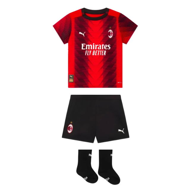 AC Milan 2023-2024 Home Kit - (Infant