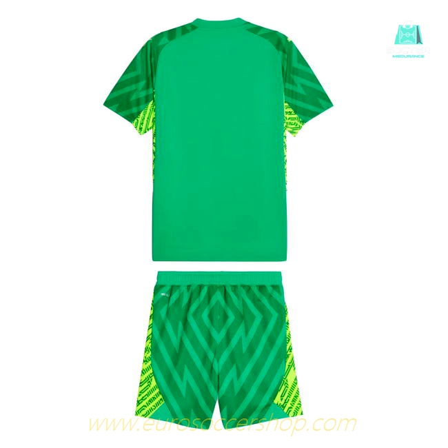 2023-2024 Man City Goalkeeper Mini Kit (Green)