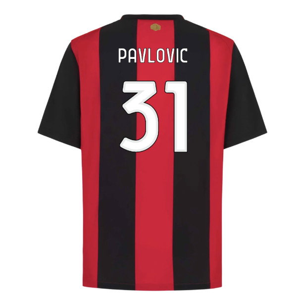 [DDJ] 2026-2027 AC Milan Home Shirt (Pavlovic 31)