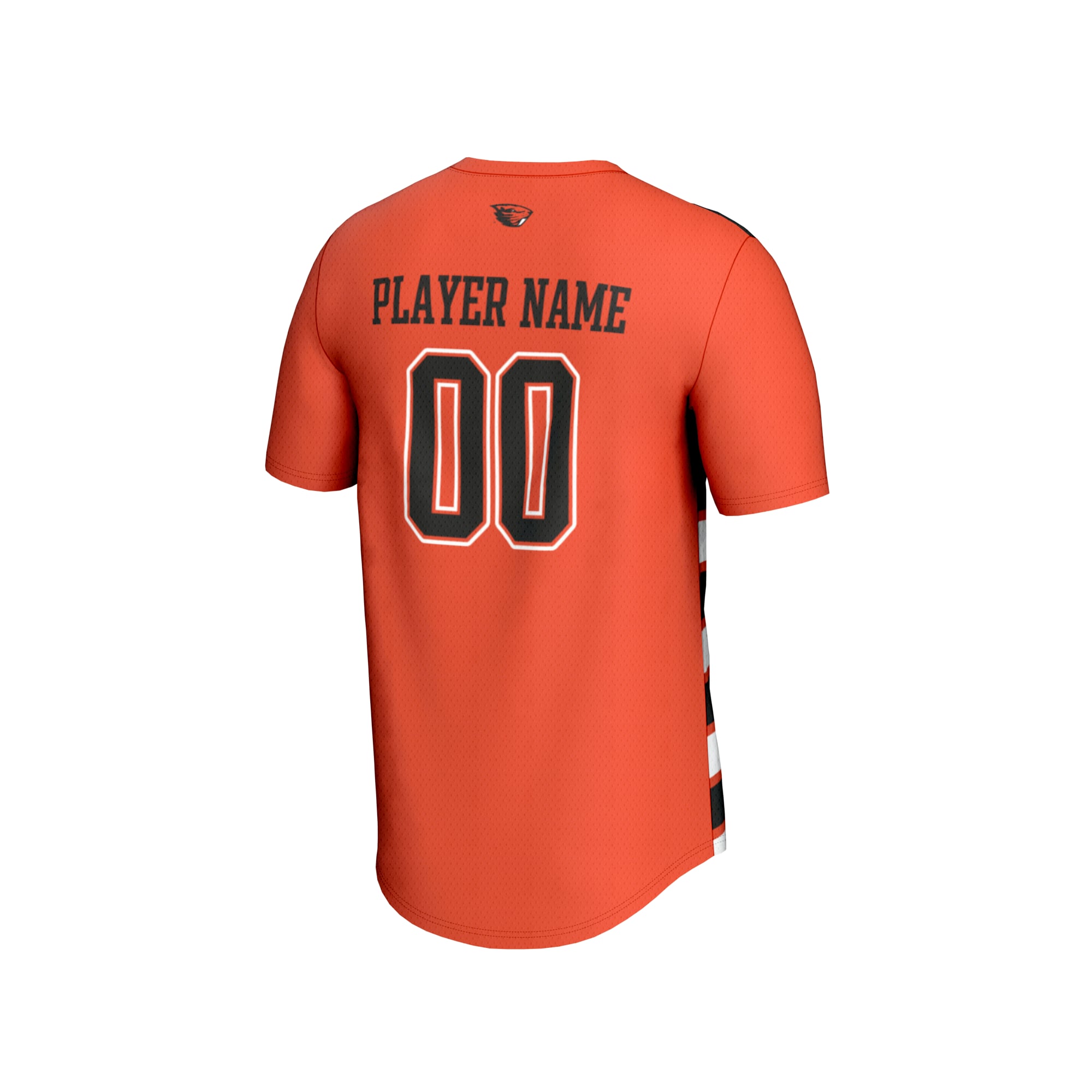 Oregon State Beavers GameDay Greats Unisex Collegiate Men's Soccer NIL Pick-A-Player Fashion Jersey - Orange/Black