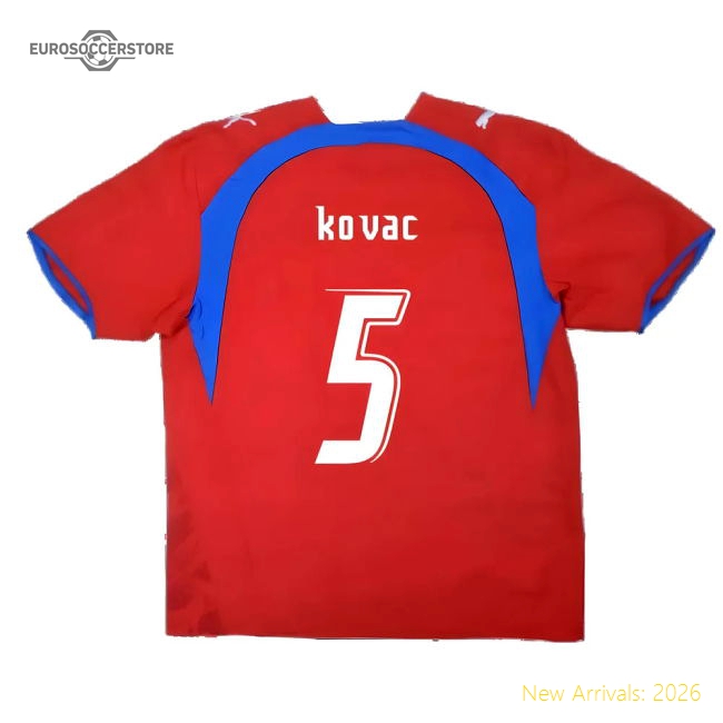 Czech Republic 2024-2025 Authentic Home Jersey - Modern