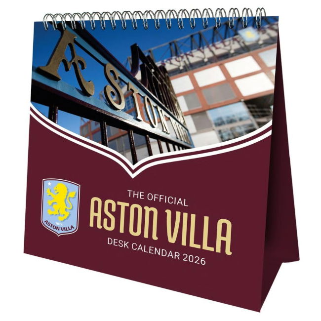 Licensed 2025-2026 Aston Villa EPL Home Strip