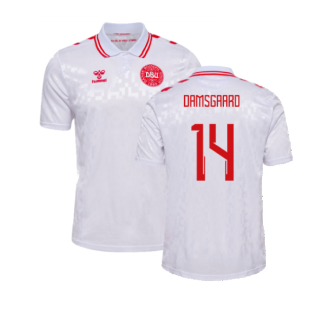 Denmark 2024-2025 Authentic Away Shirt (den) Moisture-management