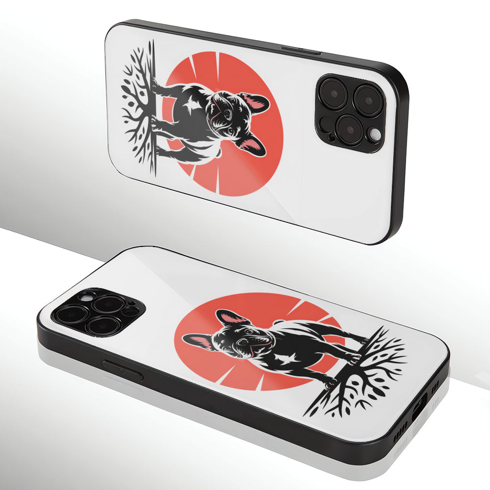 Willow - Bulldog Iphone & Samsung Glass Case Outdoor Use | Safe For Paws