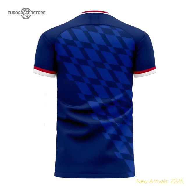 Football Team Dinamo Zagreb Stylish Womens Jersey Advanced Textile