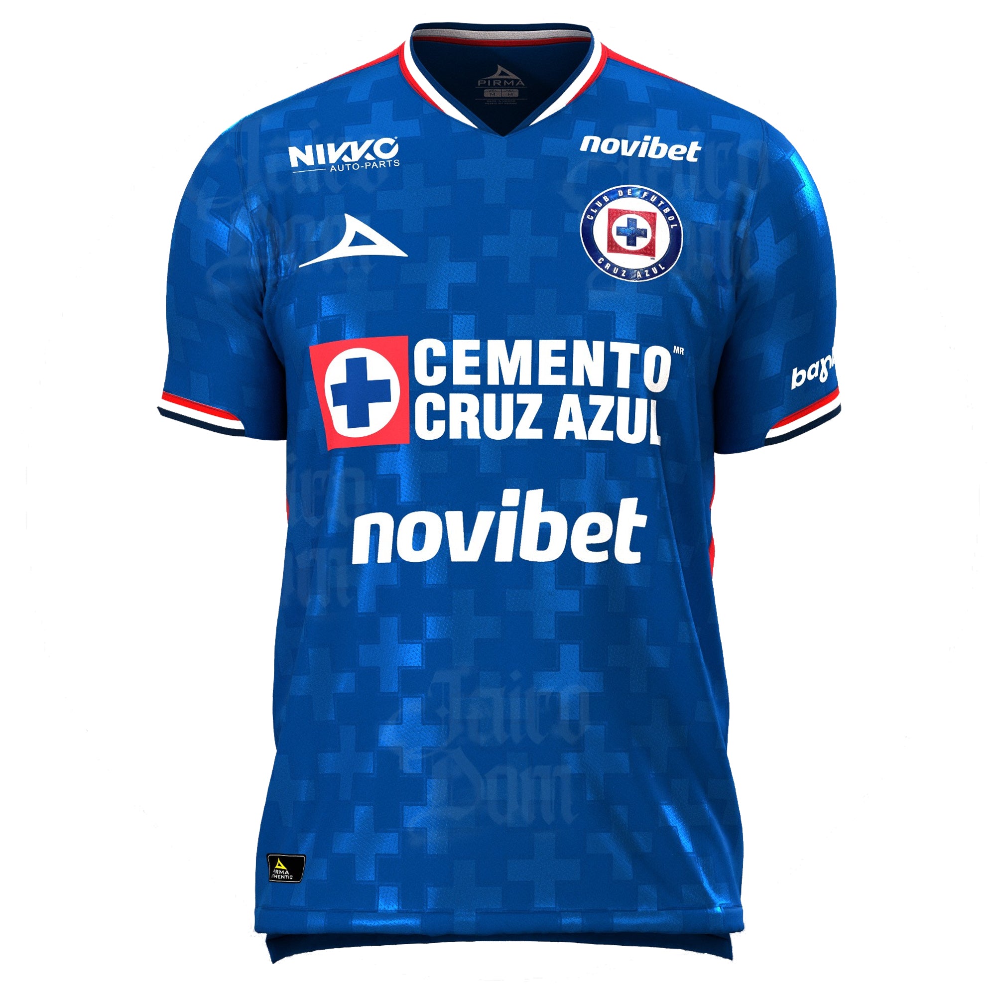 Cruz Azul Azul 2025-2026 UCL Home Jersey – Authentic Shirt