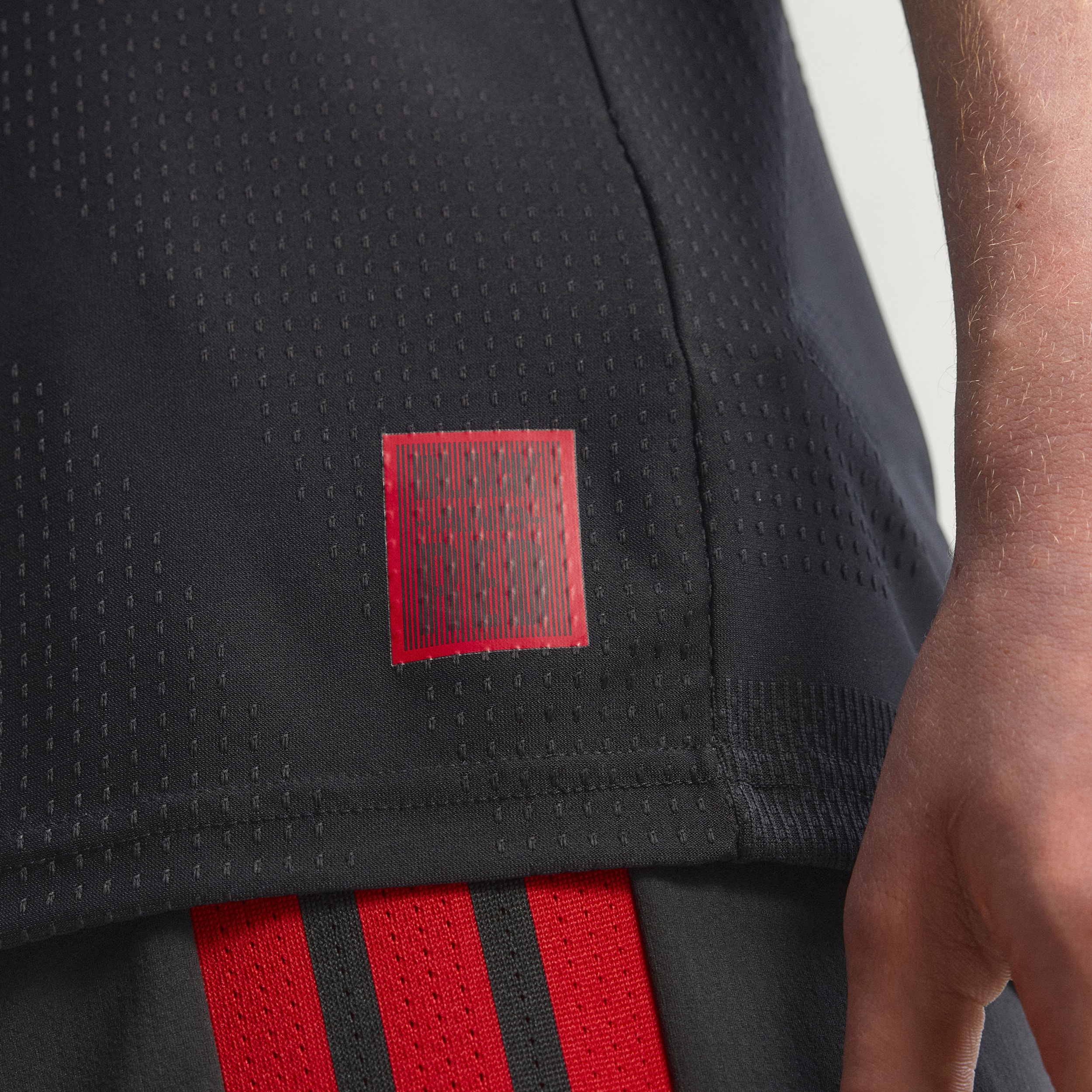 [JED] D.C. United 2026 Black-and-Red Kit On-Field Authentic Patch Jersey - Black