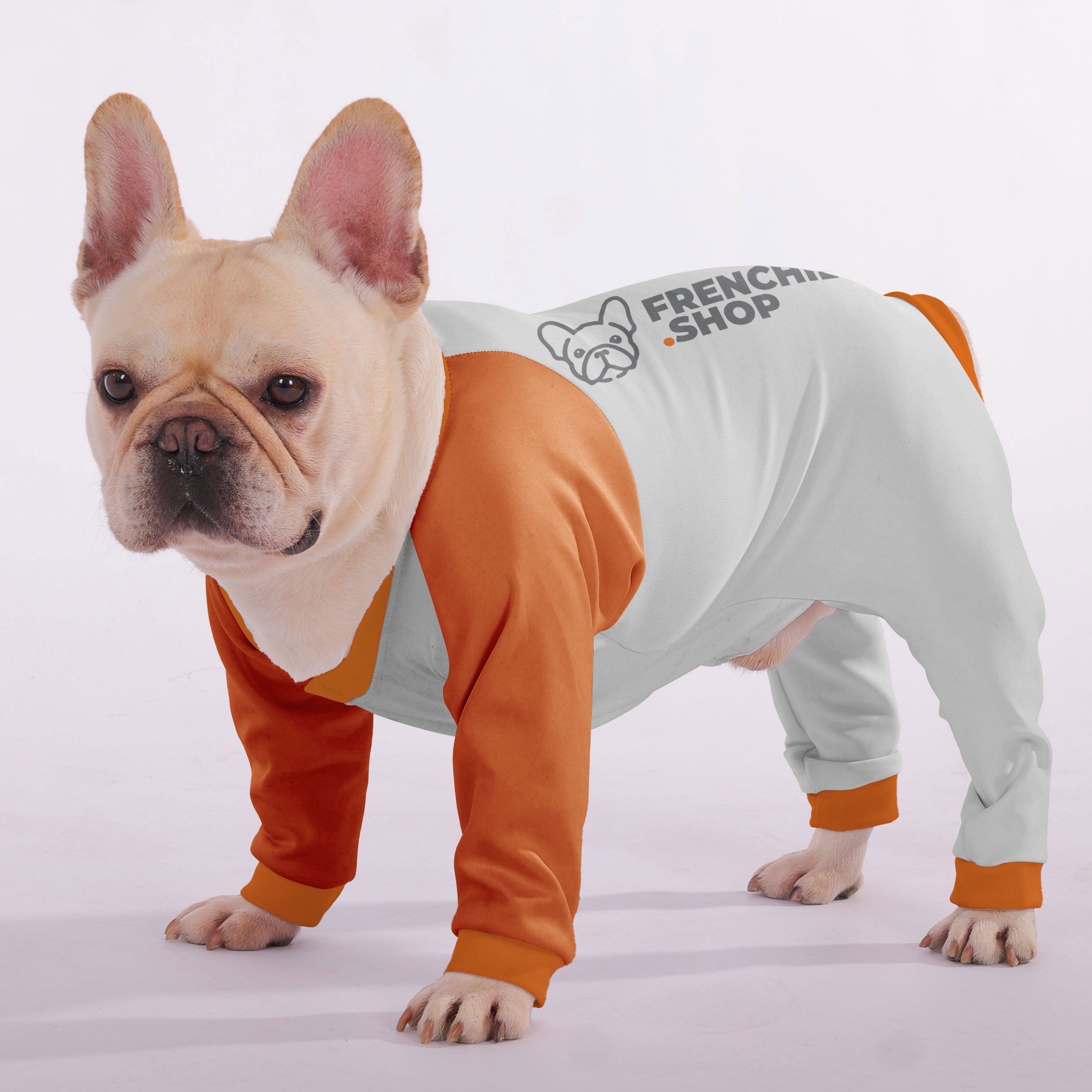 Coco - Comfortable Frenchie Pajamas Indoor Use | Safe For Paws