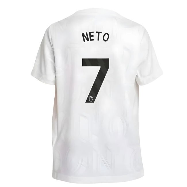 Committed Chelsea Chelsea Pre Match Shirt White Kids Neto #7 Ultra...