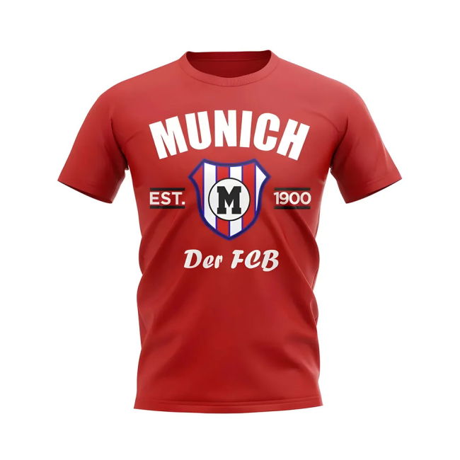 Bayern Munich Established Shirt (Red) Antibacterial Antibacterial