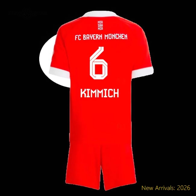 Bayern Munich 2024-25 Home Fan Version For Adults (Kimmich Soccer Jersey