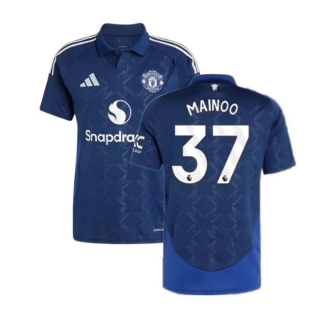 Superior Craftsmanship Football Man Utd Away Shirt Mainoo #37 Fres...