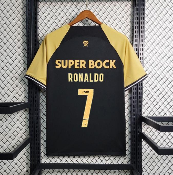 Quick Dry Sporting CP Sporting Lisbon 2324 Third Shirt Ronaldo 7