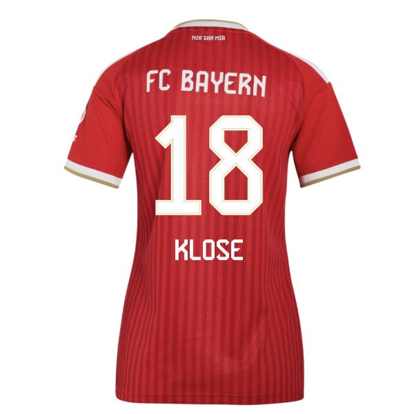 [DDJ] 2026-2027 Bayern Munich Home Shirt (Womens) (Klose 18)