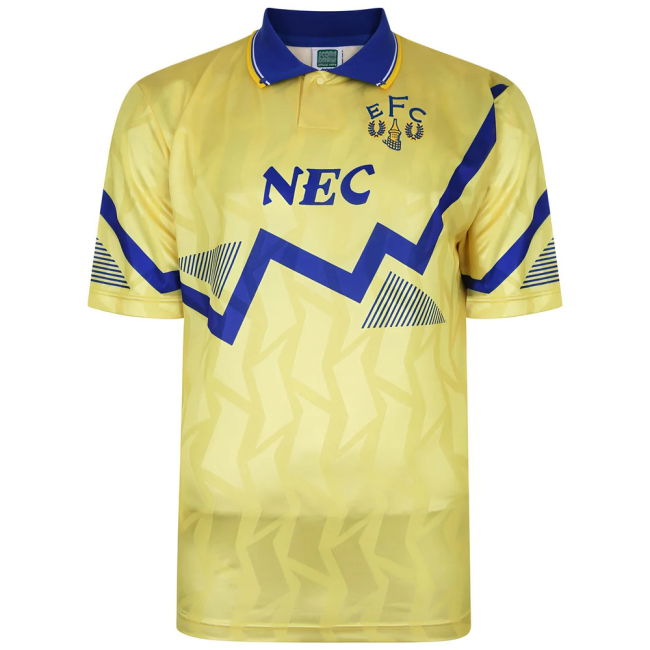 Everton 1990 Everton Club Team Collectible Away Collector Jersey
