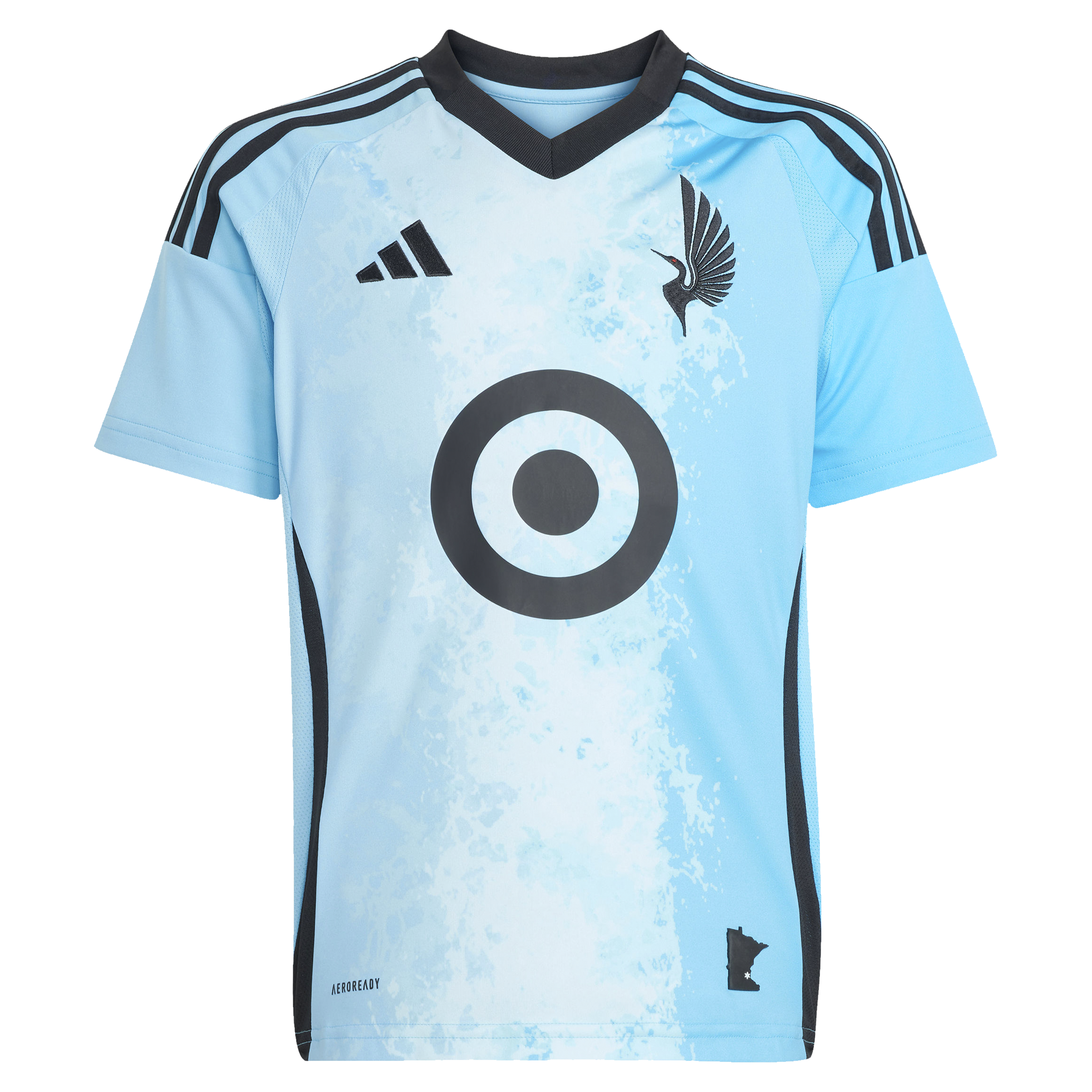 [SJH] James Rodriguez Minnesota United FC Youth 2025 CONVERGENCE Secondary Replica Jersey - Blue
