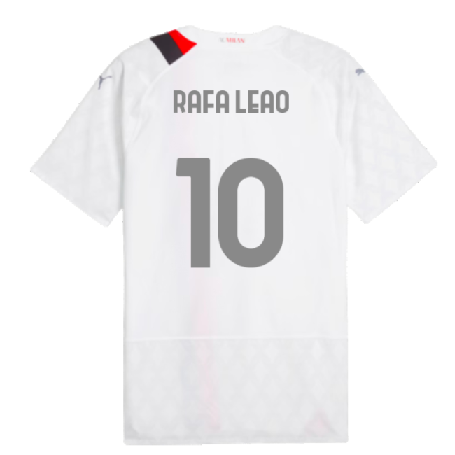 2023-2024 ACM Away Shirt (Rafa Leao 10) Lightweight Antibacterial