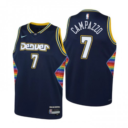 Nike Denver Nuggets #7 Nuggets Jersey - High-Quality Polyester