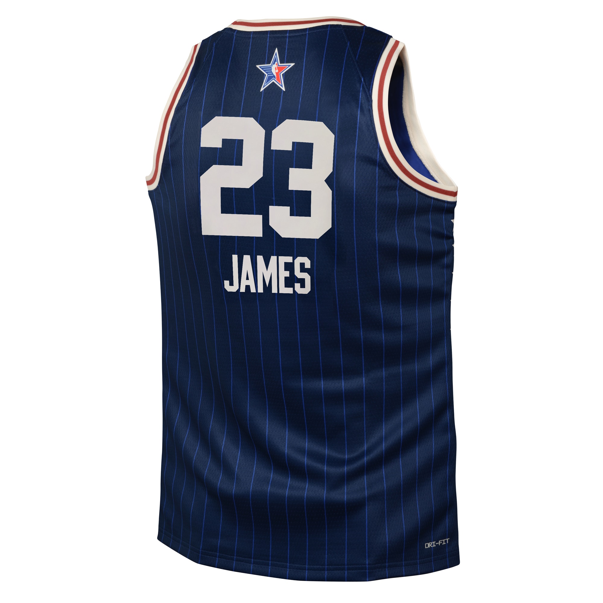 [NJP] LeBron James #23 Youth 2024 NBA All-Star Game Swingman Jersey - Navy