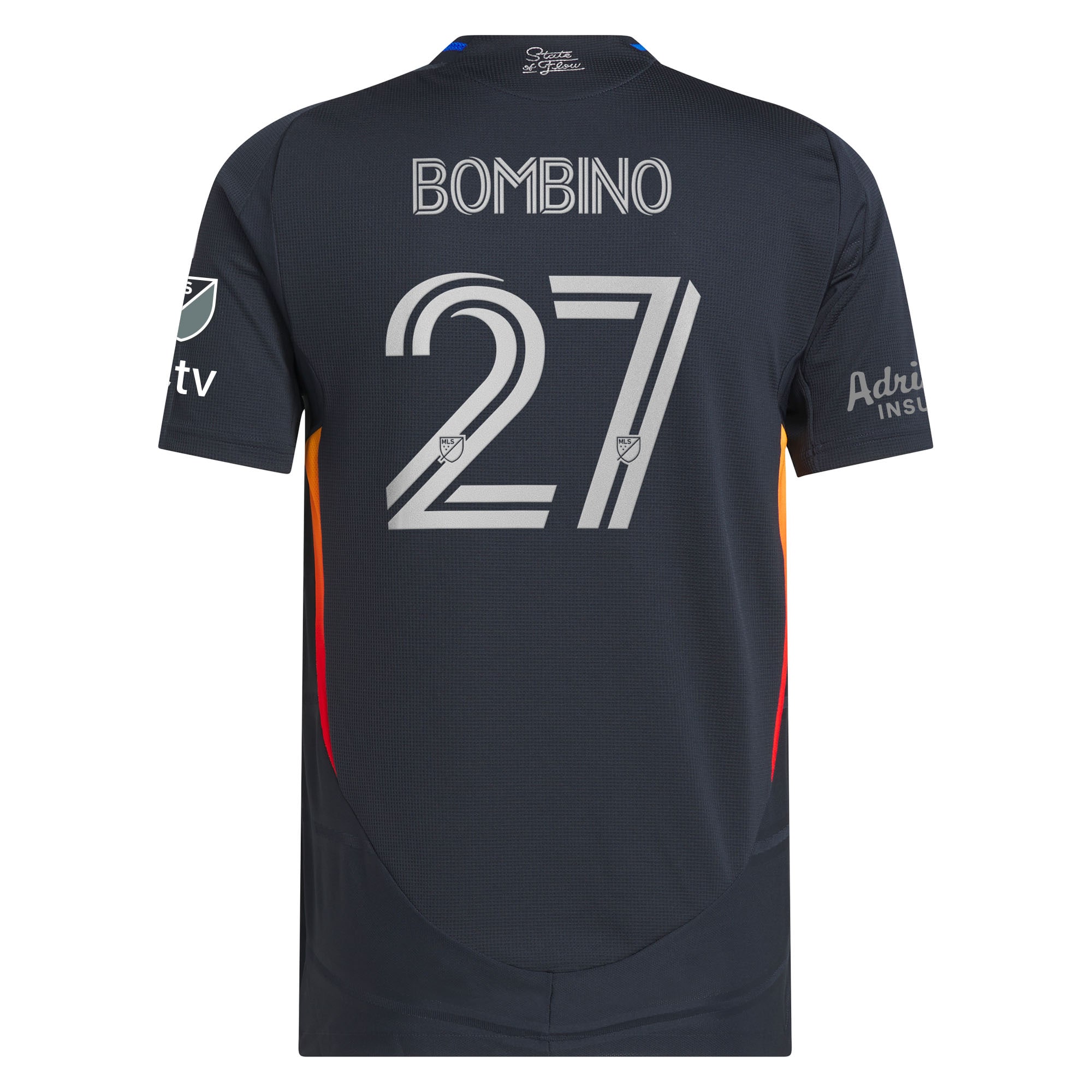 [JED] Luca Bombino San Diego FC 2025 State of Flow On-Field Authentic Jersey - Navy