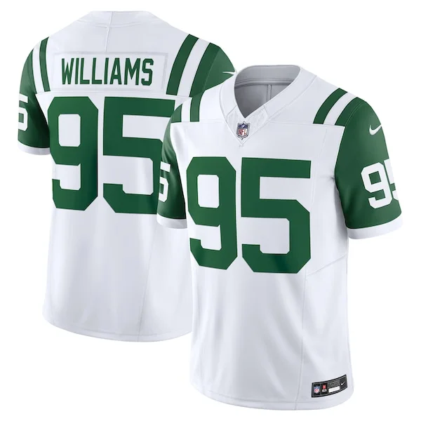 None Quinnen Williams Limited Jersey - White | NFL Player Jersey