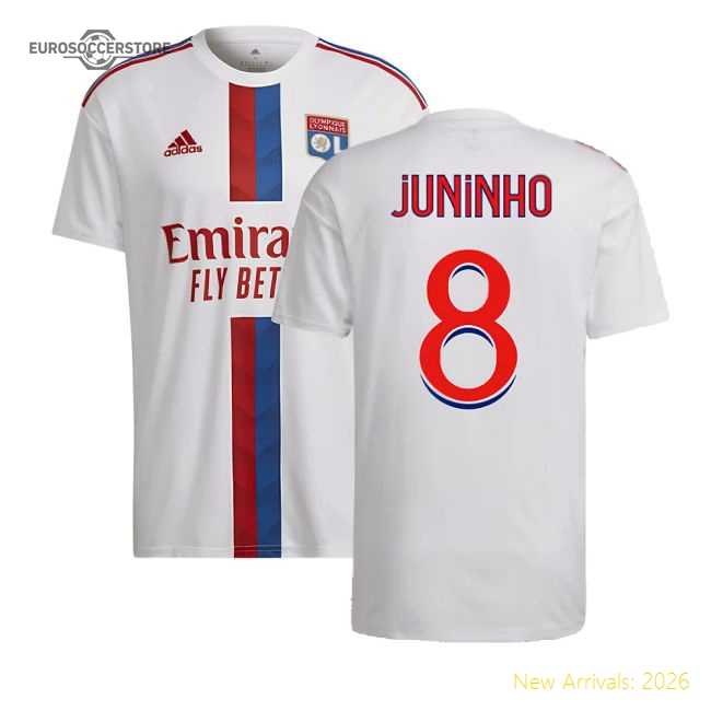Performance 2022-2023 Olympique Lyon Home Shirt (Juninho 8)