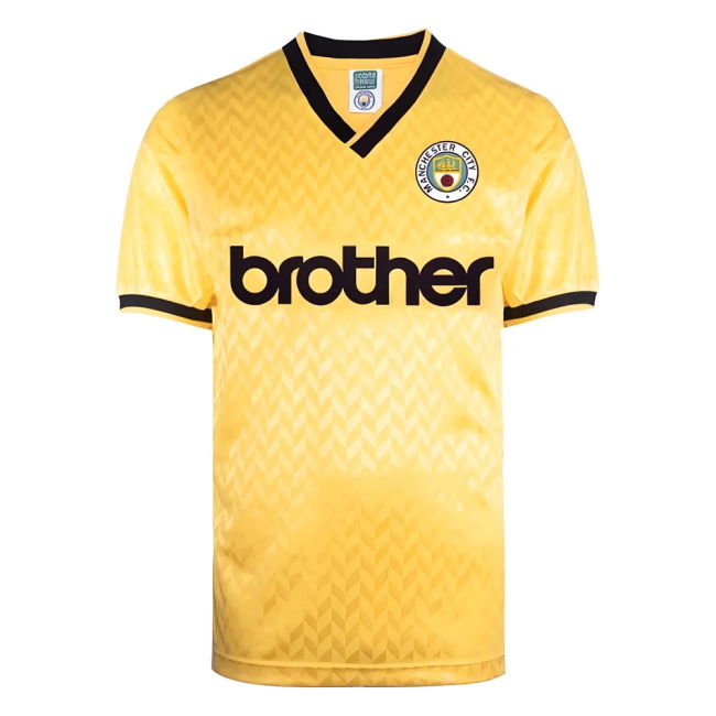 1989 Man City Soccer Jerseys high quality Third Shirt - Adults