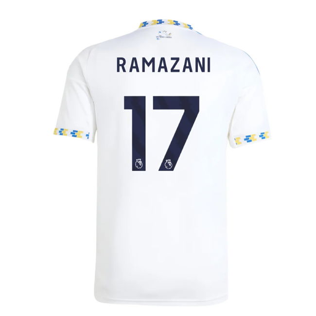 Durable Material Leeds Leeds United Home Shirt Ramazani #17 Modern...
