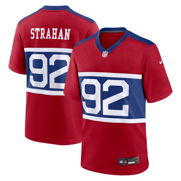 None Men's NY Giants Affordable Replica Jersey for NFL Fans