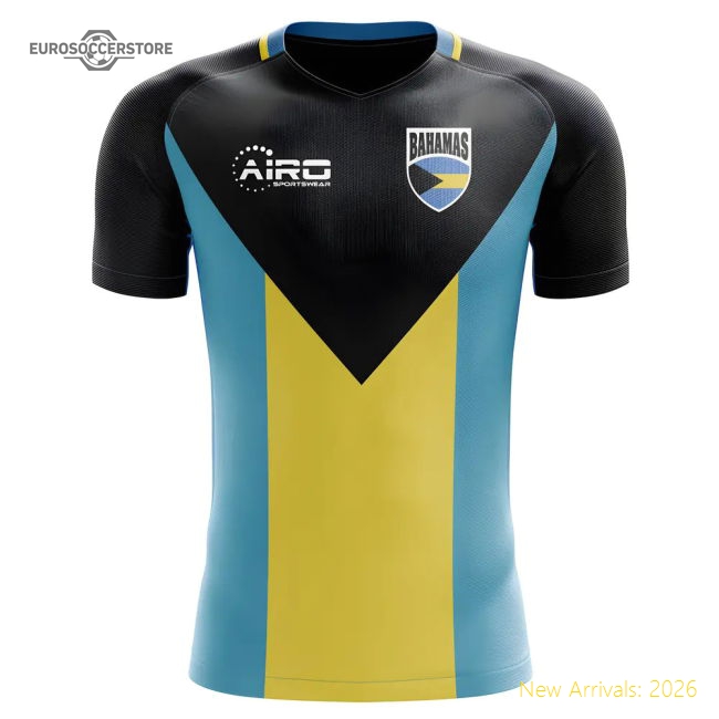 2025-2026 Bahamas Home Concept Football Shirt - Womens - Official Design