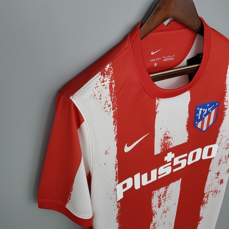 Match Quality Atletico Madrid Soccer Jersey 21-22 Home RedWhite