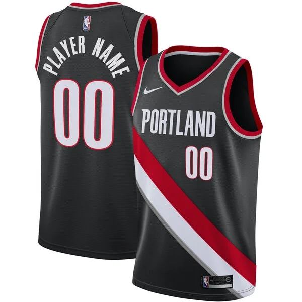 Portland Trail POR Swingman Jersey - trendy Basketball - Black