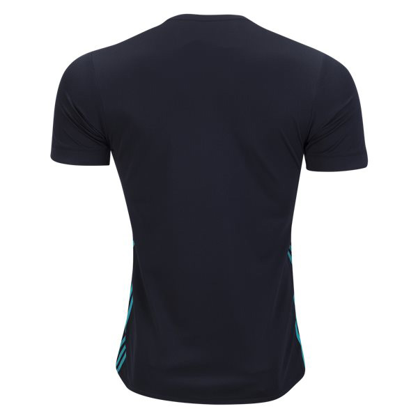Breathable Real Madrid Away 201718 Black Soccer Jersey Shirt