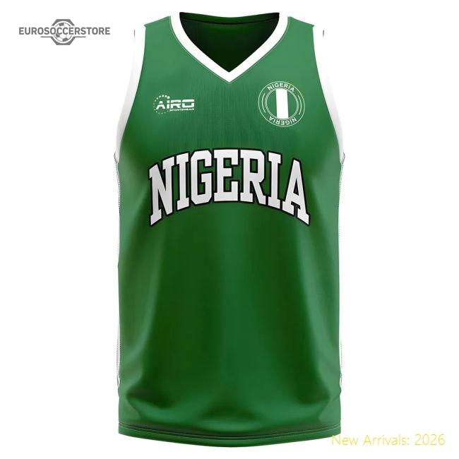 Nigeria Home Concept Basketball Shirt